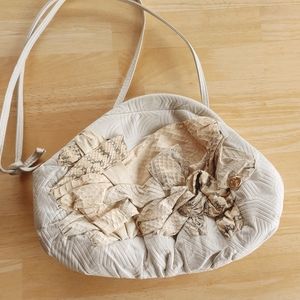 Carlo Fiori Snake Skin & Leather Handbag